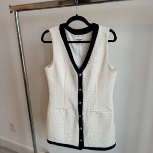 Abercrombie A&F Mara Tweed Mini Dress. Medium regular length